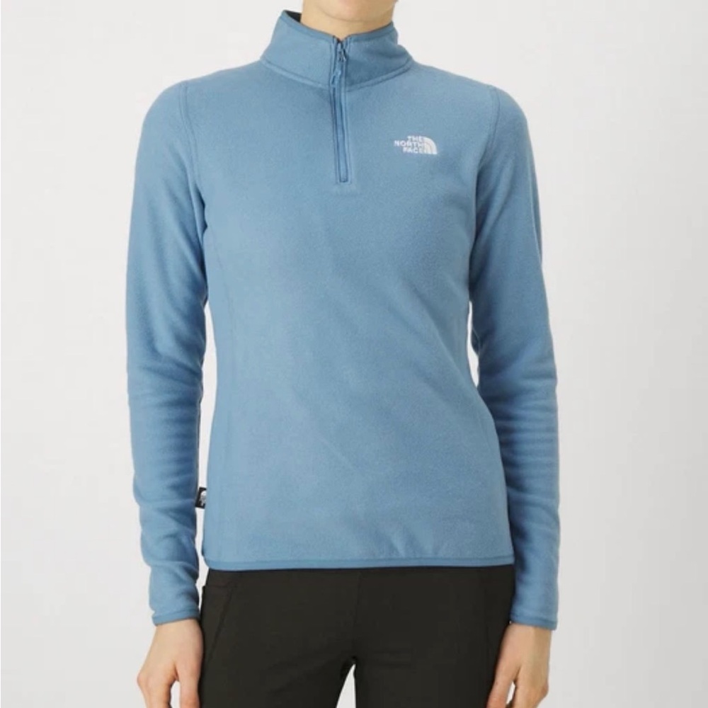 THE NORTH FACE TKA 100 WOMEN’S 1/4 ZIP FLEECE TOP - Size S